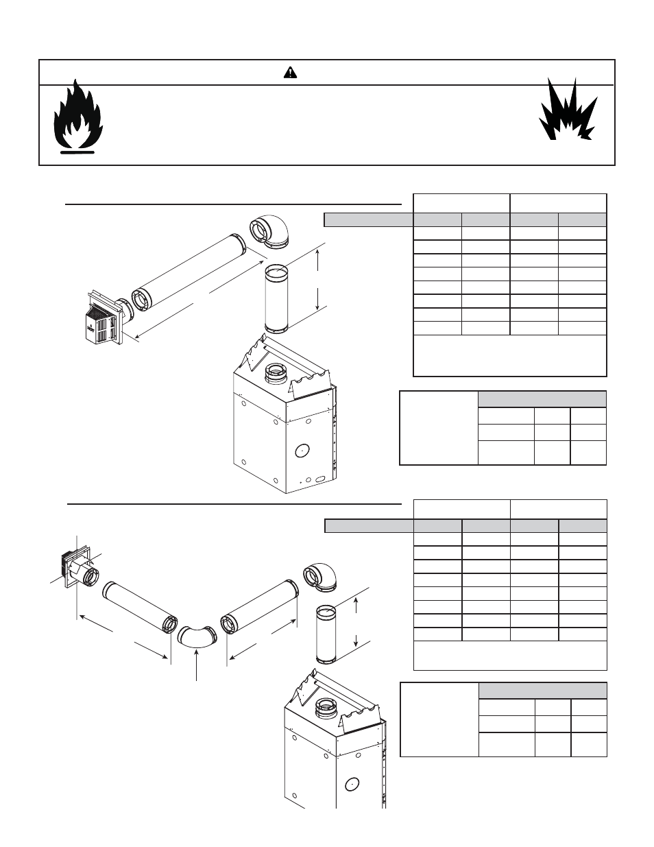 Warning | Heat & Glo Fireplace CERONA-36 User Manual | Page 16 / 65