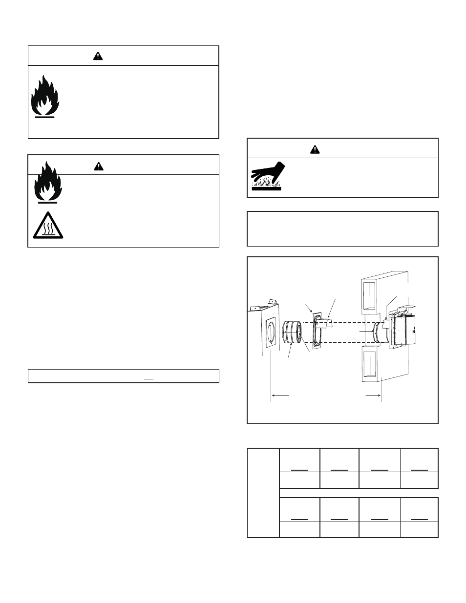 Warning | Heat & Glo Fireplace CERONA-36 User Manual | Page 27 / 65