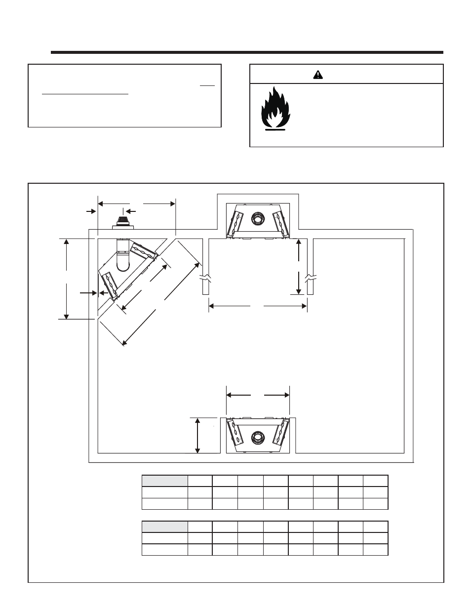 Framing and clearances, Warning, A. selecting appliance location | Heat & Glo Fireplace CERONA-36 User Manual | Page 8 / 65