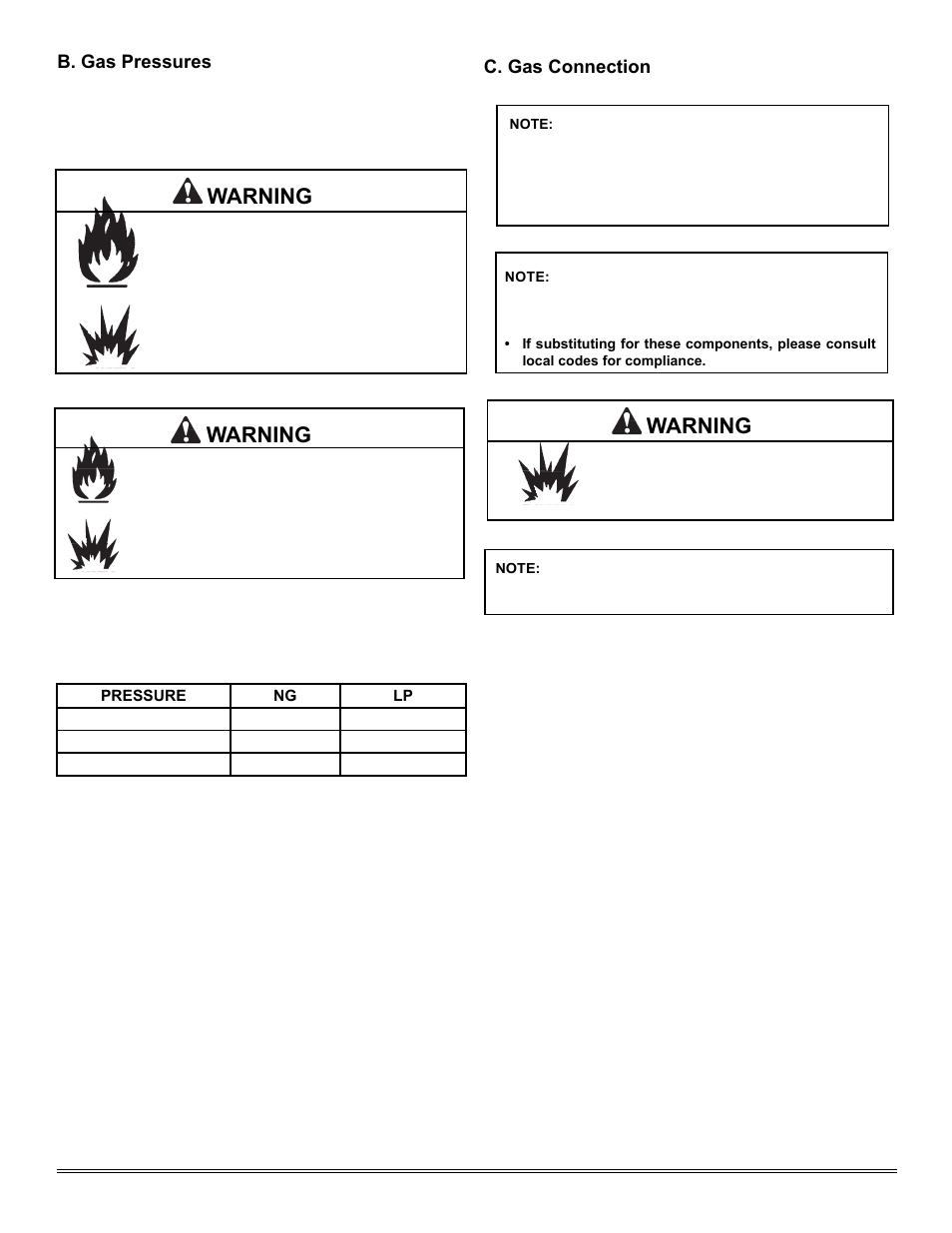 Warning | Heat & Glo Fireplace TIARAP-CES User Manual | Page 27 / 56