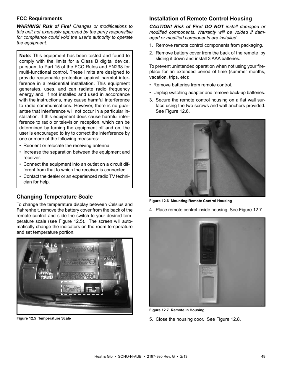 Heat & Glo Fireplace 2197-980 User Manual | Page 49 / 69