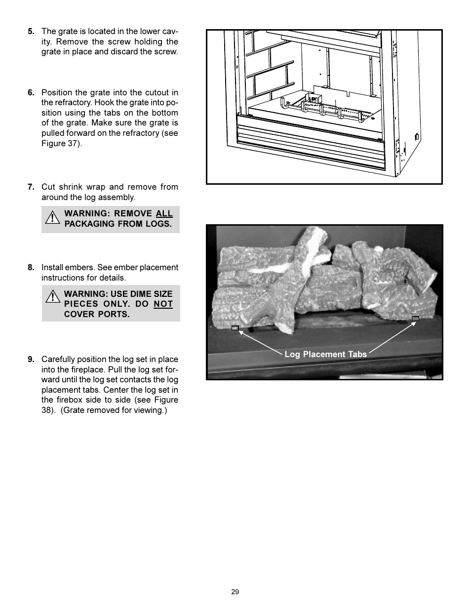 Heat & Glo Fireplace Heat-n- Glo BE-41 User Manual | Page 29 / 31