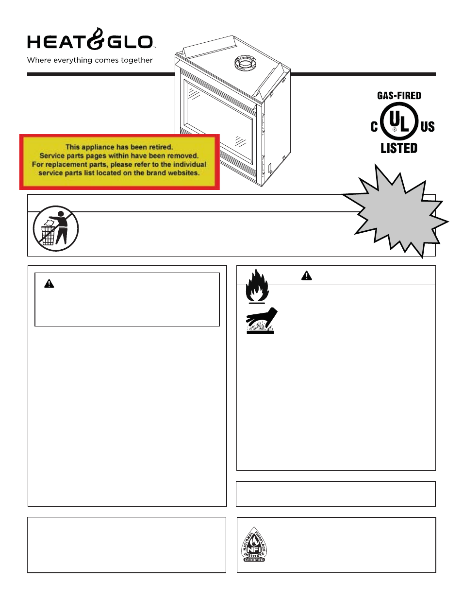 Heat & Glo Fireplace SL-950TV-D User Manual | 43 pages