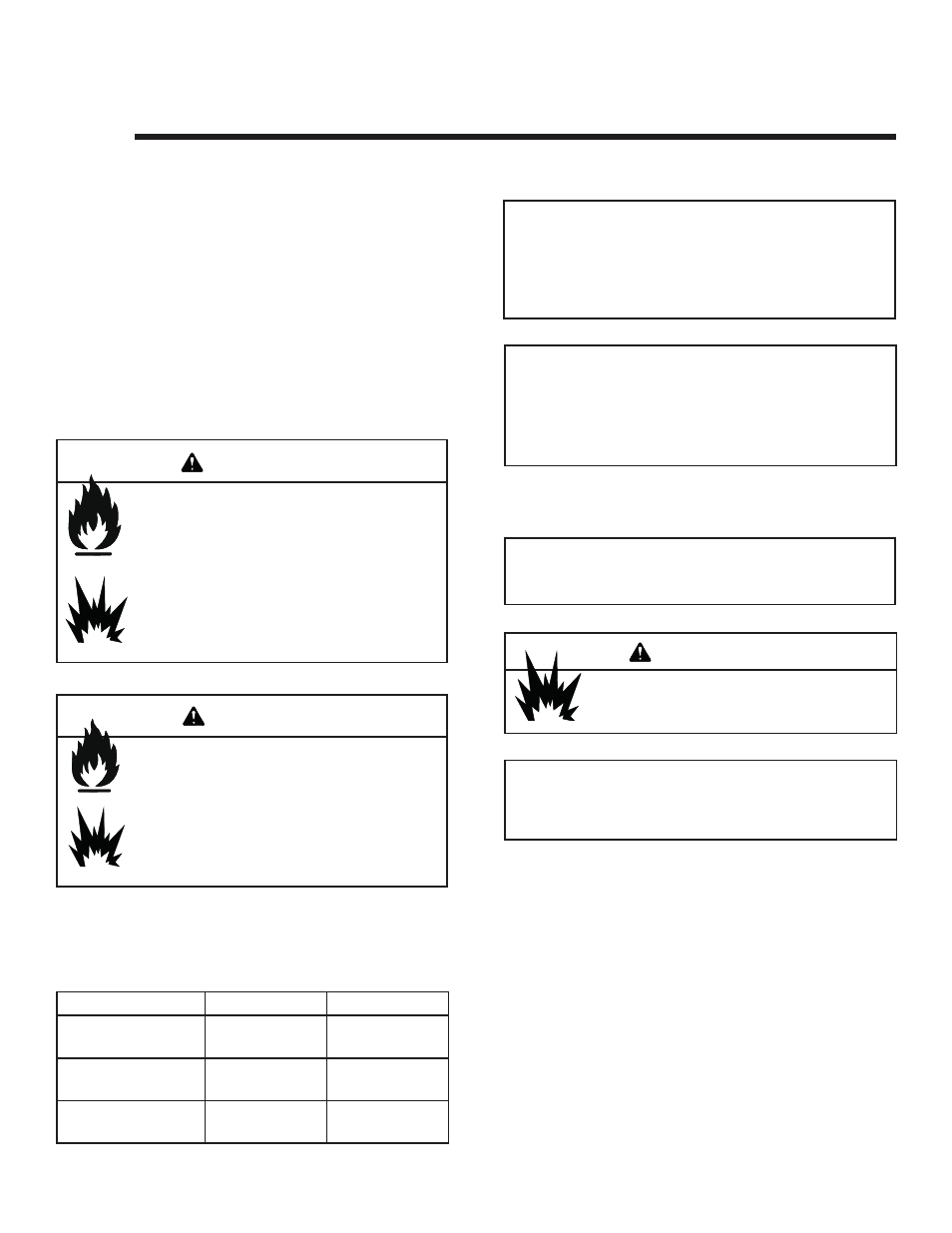 Gas information, Warning | Heat & Glo Fireplace SL-950TV-D User Manual | Page 19 / 43