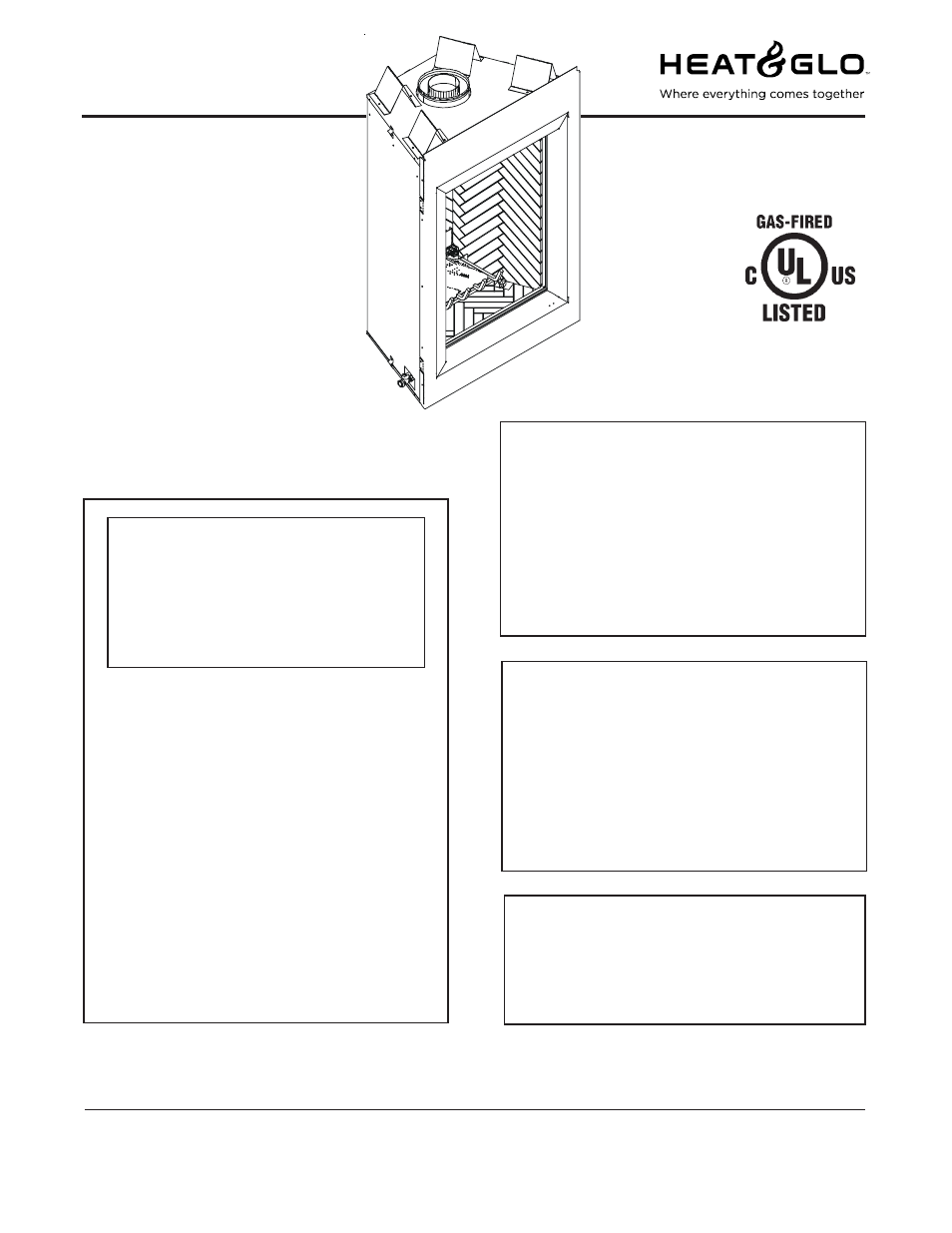 Heat & Glo Fireplace EVEREST User Manual | 27 pages