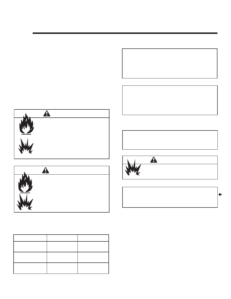 Section 6: gas information, Warning, Gas information | Heat & Glo Fireplace HEAT & GLO TWILIGHT-II User Manual | Page 12 / 37