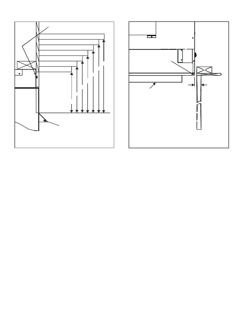 C. mantel projections - interior only | Heat & Glo Fireplace HEAT & GLO TWILIGHT-II User Manual | Page 8 / 37