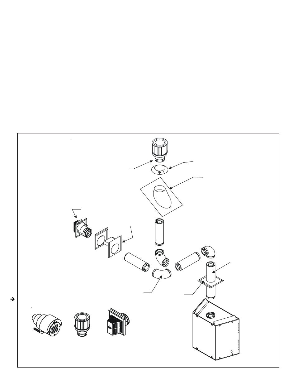 Step 3. installing the vent system | Heat & Glo Fireplace GEM42 User Manual | Page 13 / 29