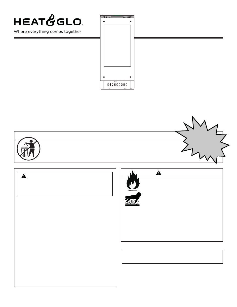 Heat & Glo Fireplace VRTIKL-AU User Manual | 22 pages