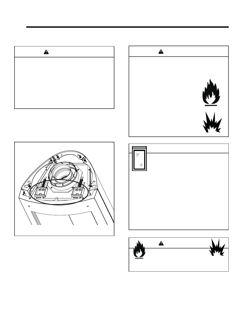 Maintaining and servicing appliance, Caution, Warning | Heat & Glo Fireplace VRTIKL-AU User Manual | Page 12 / 22