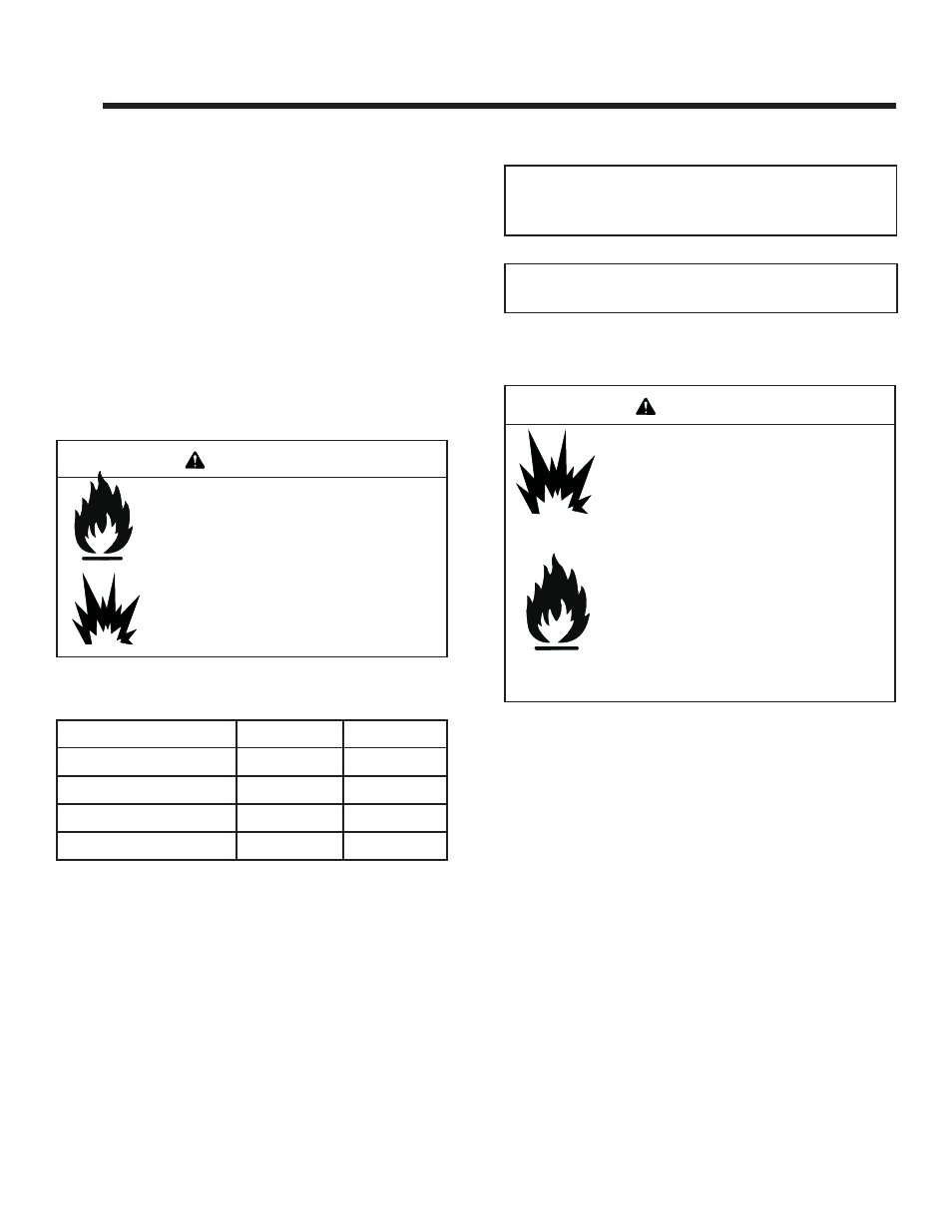 Gas information, Warning | Heat & Glo Fireplace VRTIKL-AU User Manual | Page 3 / 22