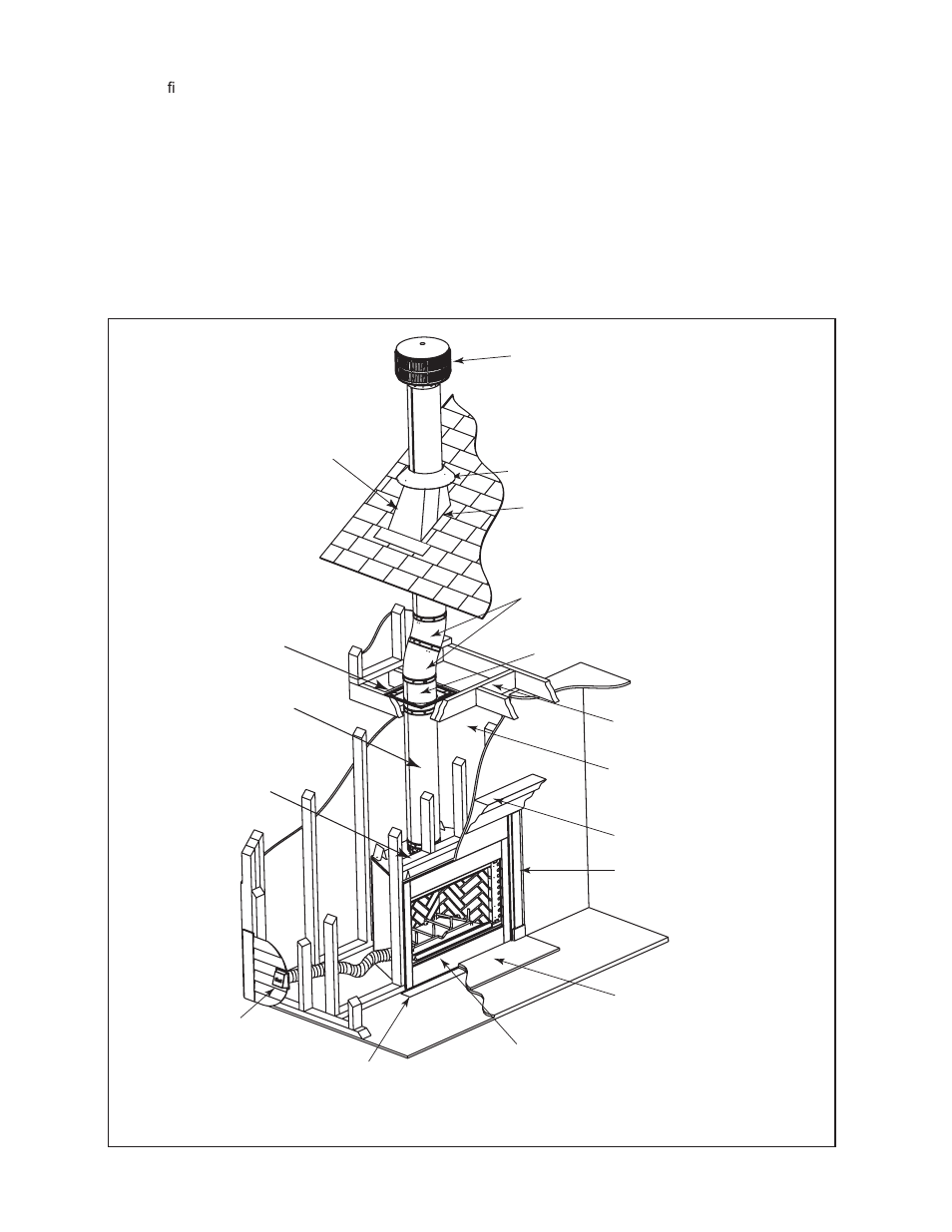 C. typical fireplace system | Heat & Glo Fireplace EXCLAIM-36T-C User Manual | Page 7 / 46