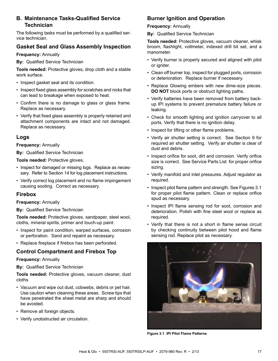 Heat & Glo Fireplace Heat & Glo 550TRSI-AUF User Manual | Page 17 / 80