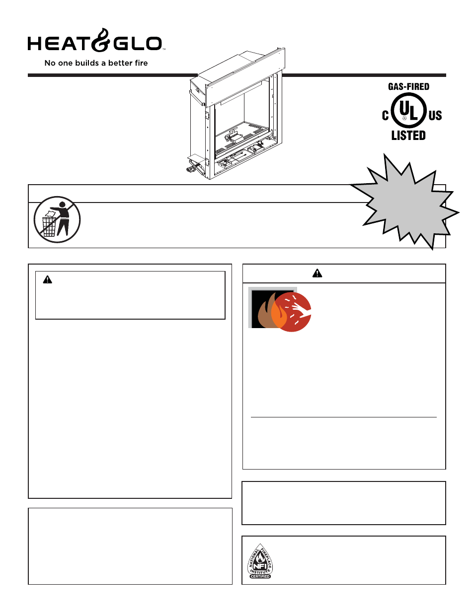 Heat & Glo Fireplace Soho24B 2137-900 User Manual | 55 pages