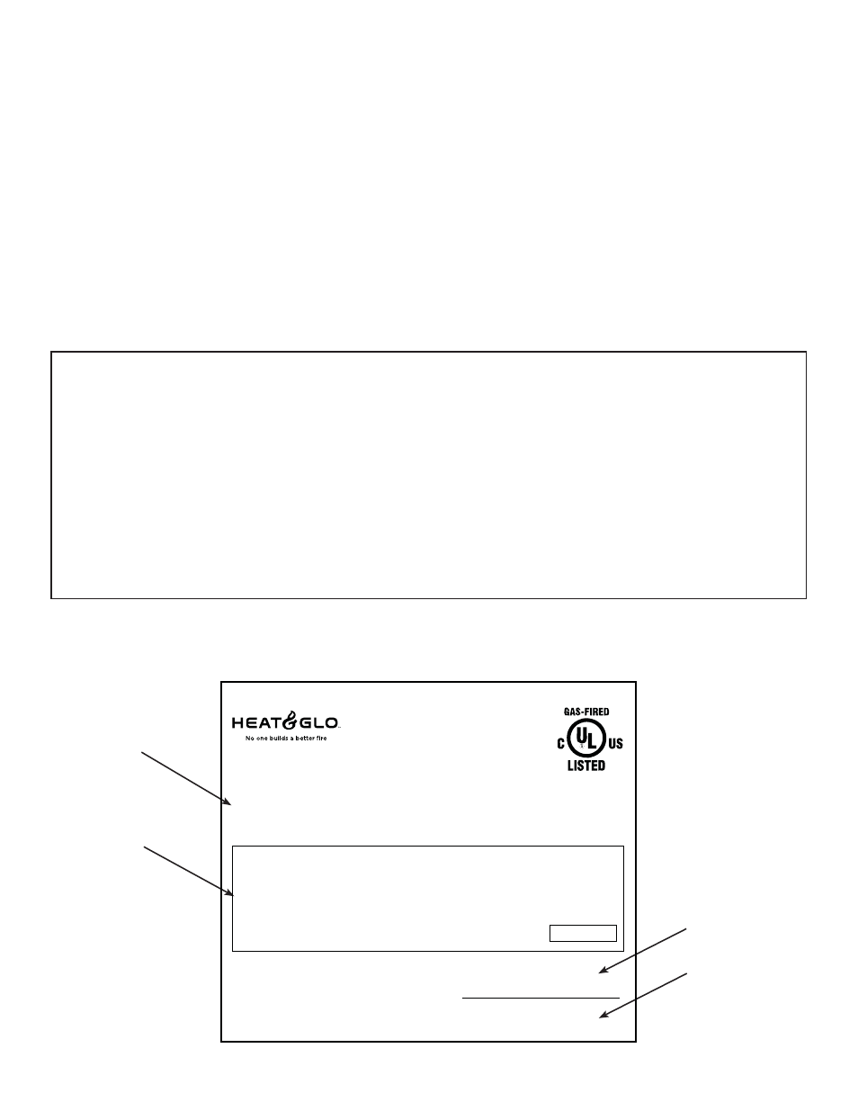 Listing label information/location, Homeowner reference information, Nna atural tural gas gas | Heat & Glo Fireplace Soho24B 2137-900 User Manual | Page 2 / 55