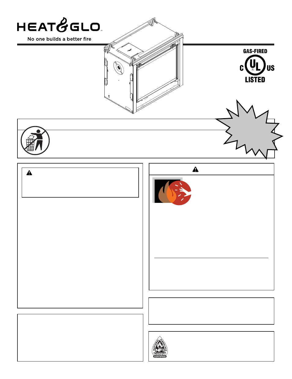 Heat & Glo Fireplace ST-36TRLP-IPI User Manual | 86 pages