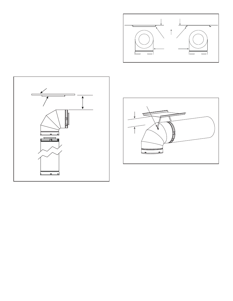 B. continue adding vent components, C. install support brackets | Heat & Glo Fireplace ST-36TRLP-IPI User Manual | Page 25 / 86