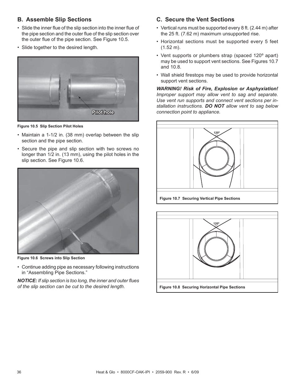 Heat & Glo Fireplace 8000CF-OAK-IPI User Manual | Page 36 / 58