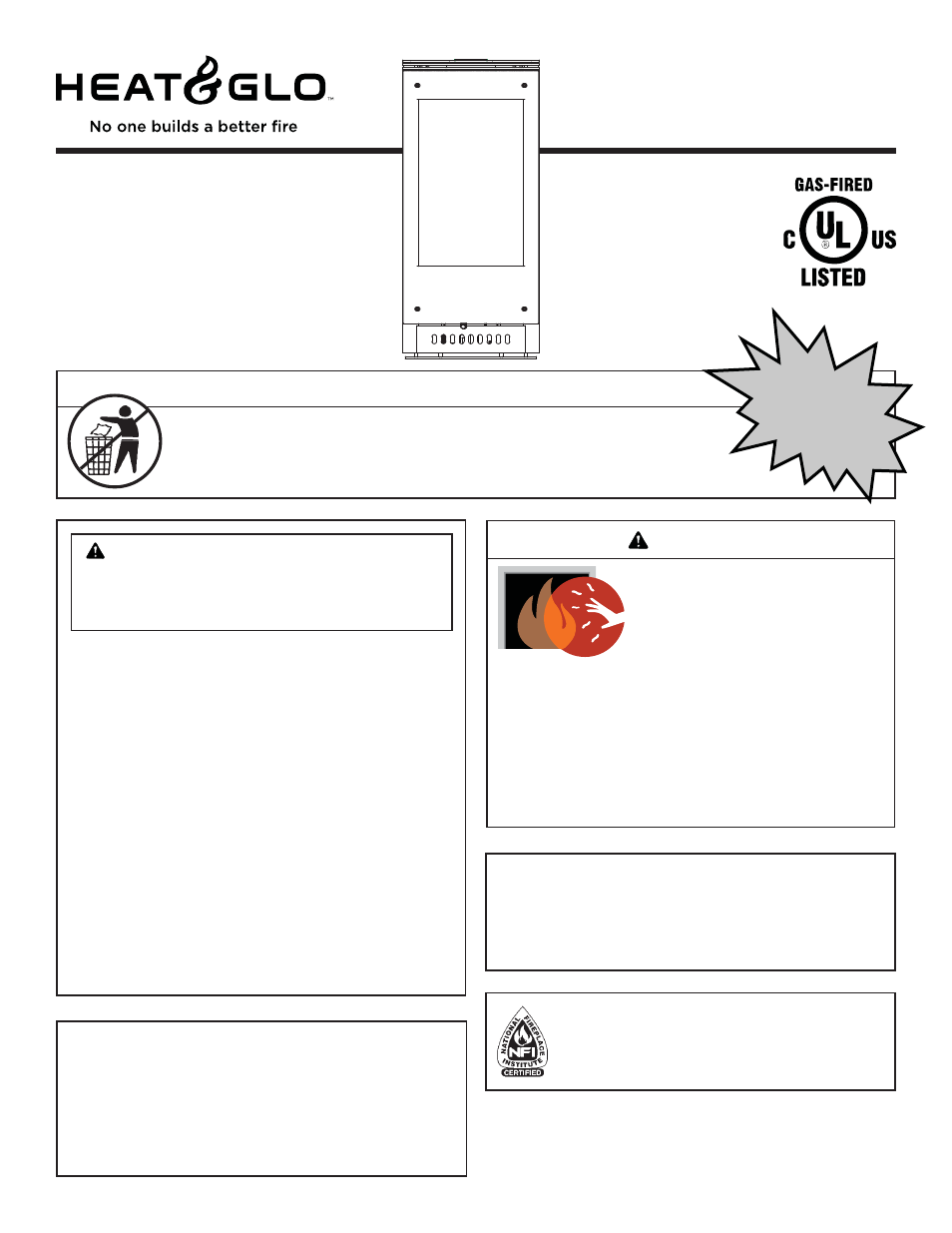 Heat & Glo Fireplace Heat & Glo PALOMA-BZ-MOD User Manual | 59 pages