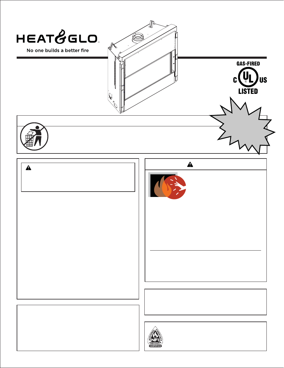 Heat & Glo Fireplace SLR (COSMO) User Manual | 67 pages