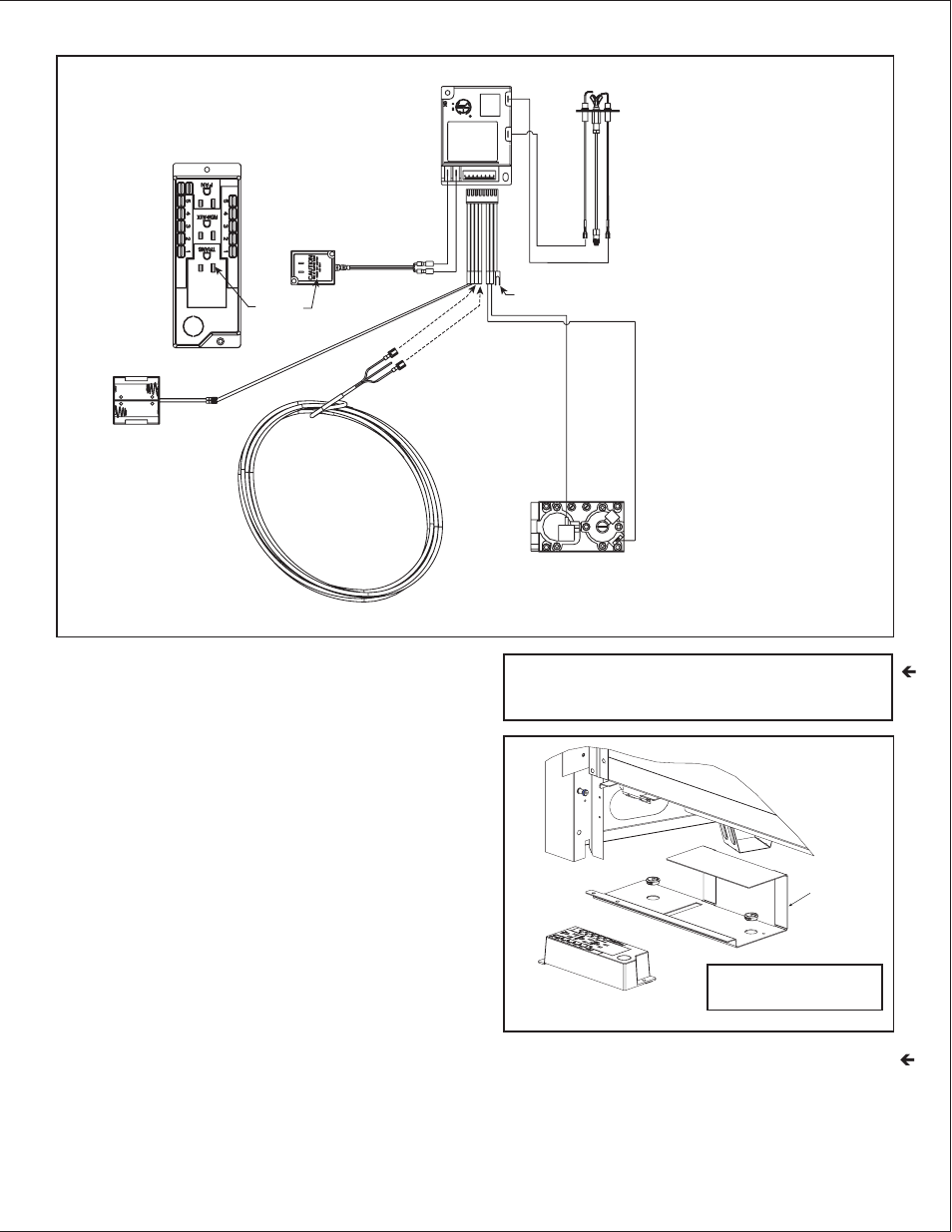 E. junction box installation, D. electrical service and repair | Heat & Glo Fireplace SLR (COSMO) User Manual | Page 46 / 67