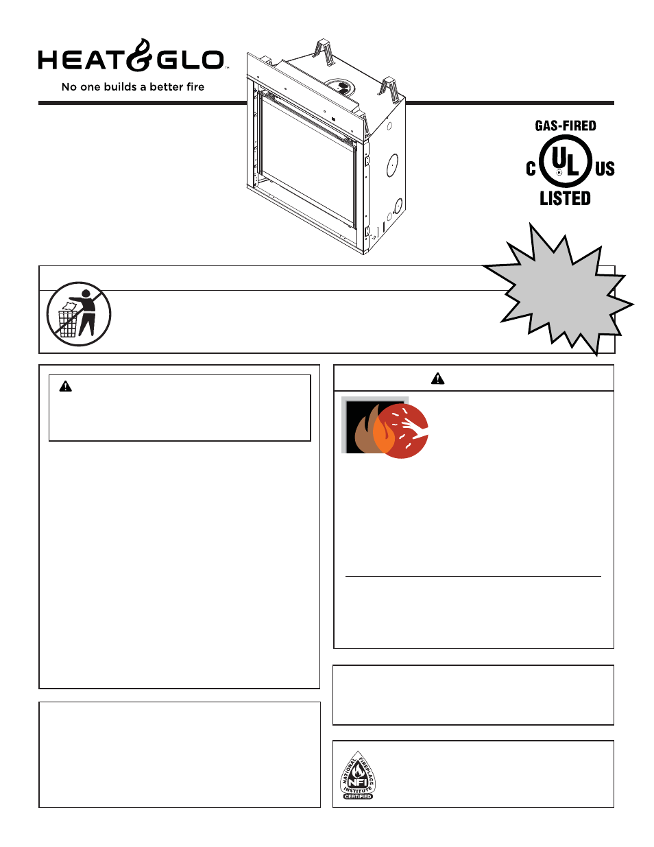 Heat & Glo Fireplace 8000CMOD-IPI User Manual | 71 pages