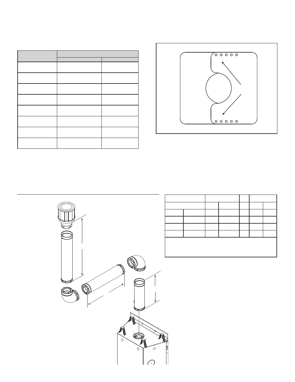Top vent - vertical termination (continued), Two elbows | Heat & Glo Fireplace 8000CMOD-IPI User Manual | Page 30 / 71