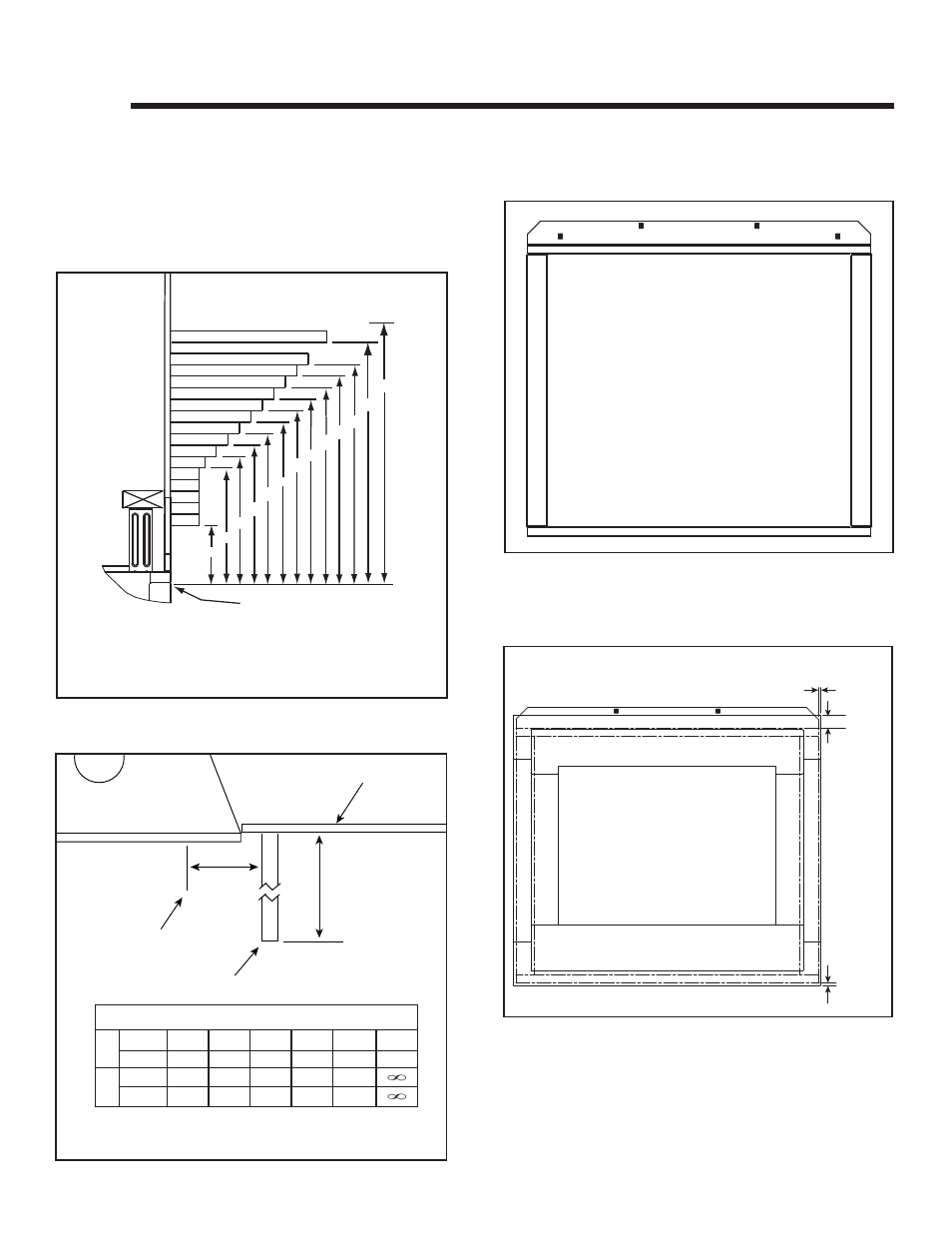 Finishing, A. mantel and wall projections | Heat & Glo Fireplace 8000CMOD-IPI User Manual | Page 47 / 71