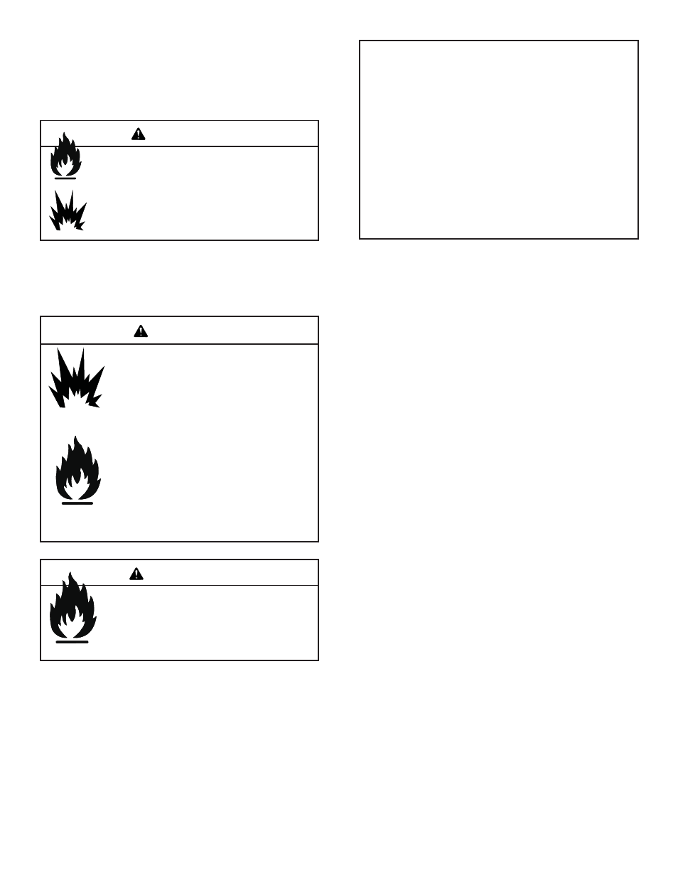 Warning | Heat & Glo Fireplace ESCAPE 36DV User Manual | Page 30 / 60
