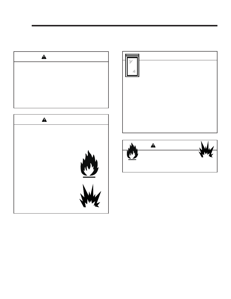 Maintaining and servicing appliance, Caution, Warning | Heat & Glo Fireplace ESCAPE 36DV User Manual | Page 47 / 60