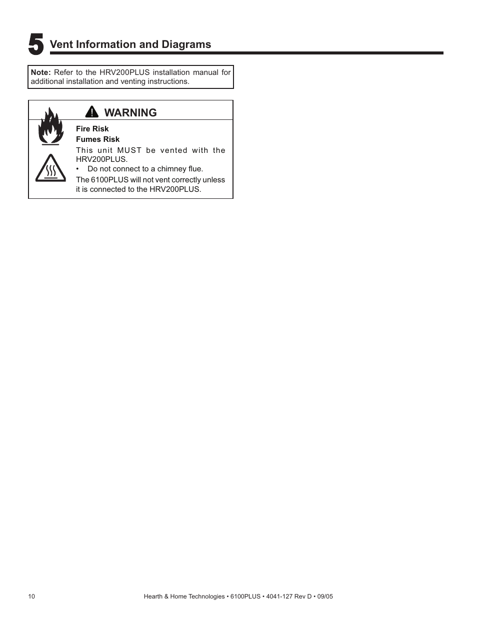 Heat & Glo Fireplace 6100PLUS User Manual | Page 10 / 40