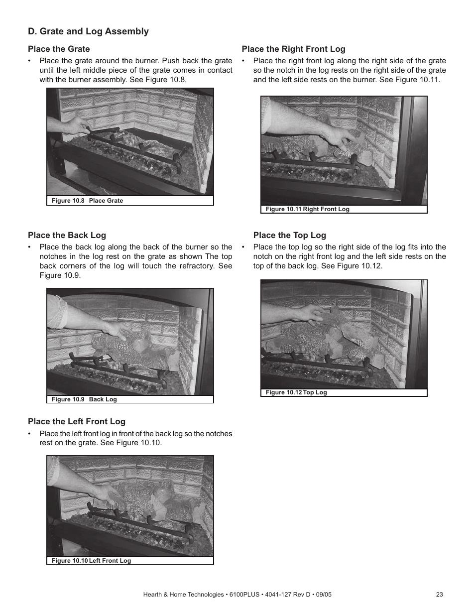 Heat & Glo Fireplace 6100PLUS User Manual | Page 23 / 40