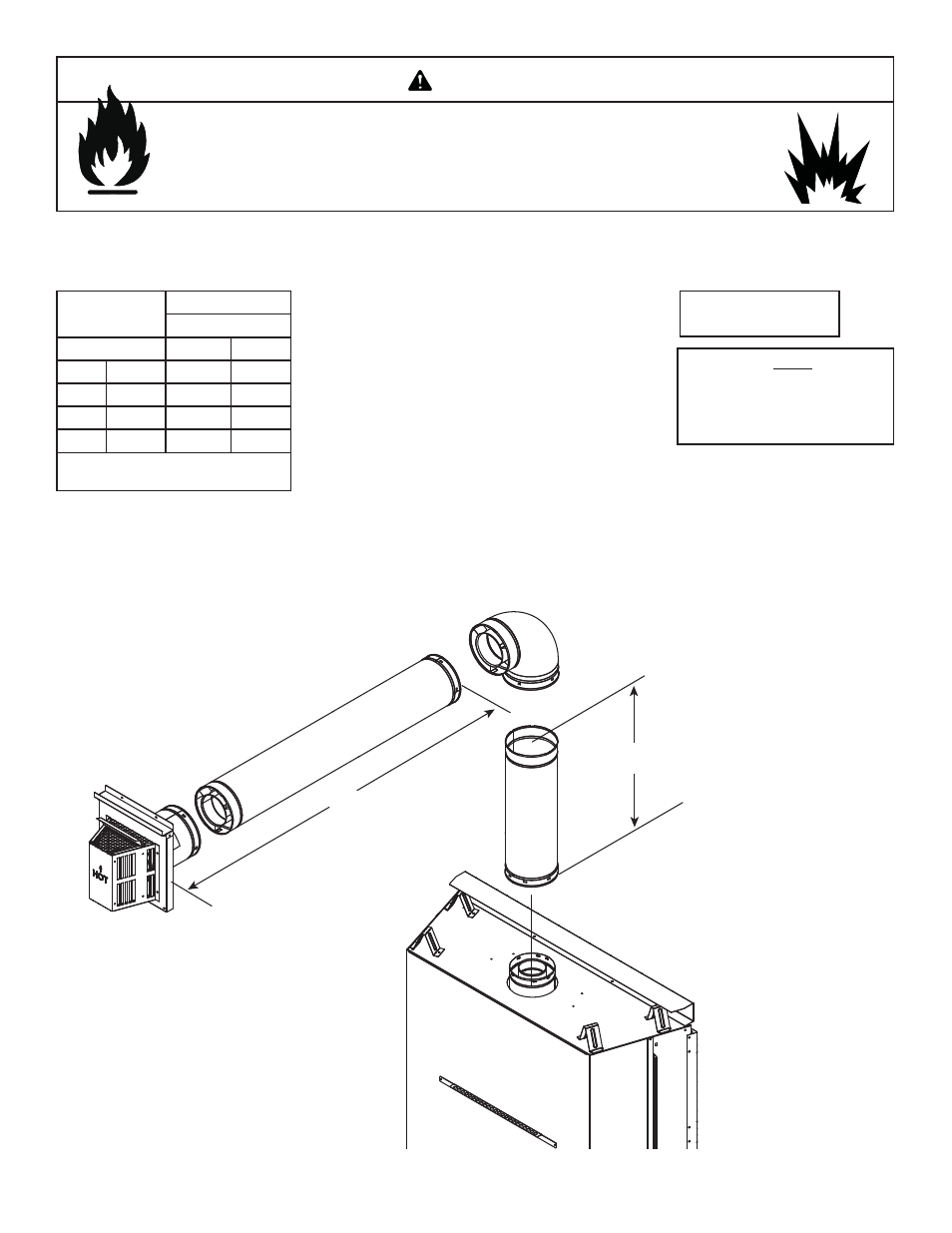 Warning | Heat & Glo Fireplace Heat & Glo SLR-C (COSMO) User Manual | Page 25 / 71