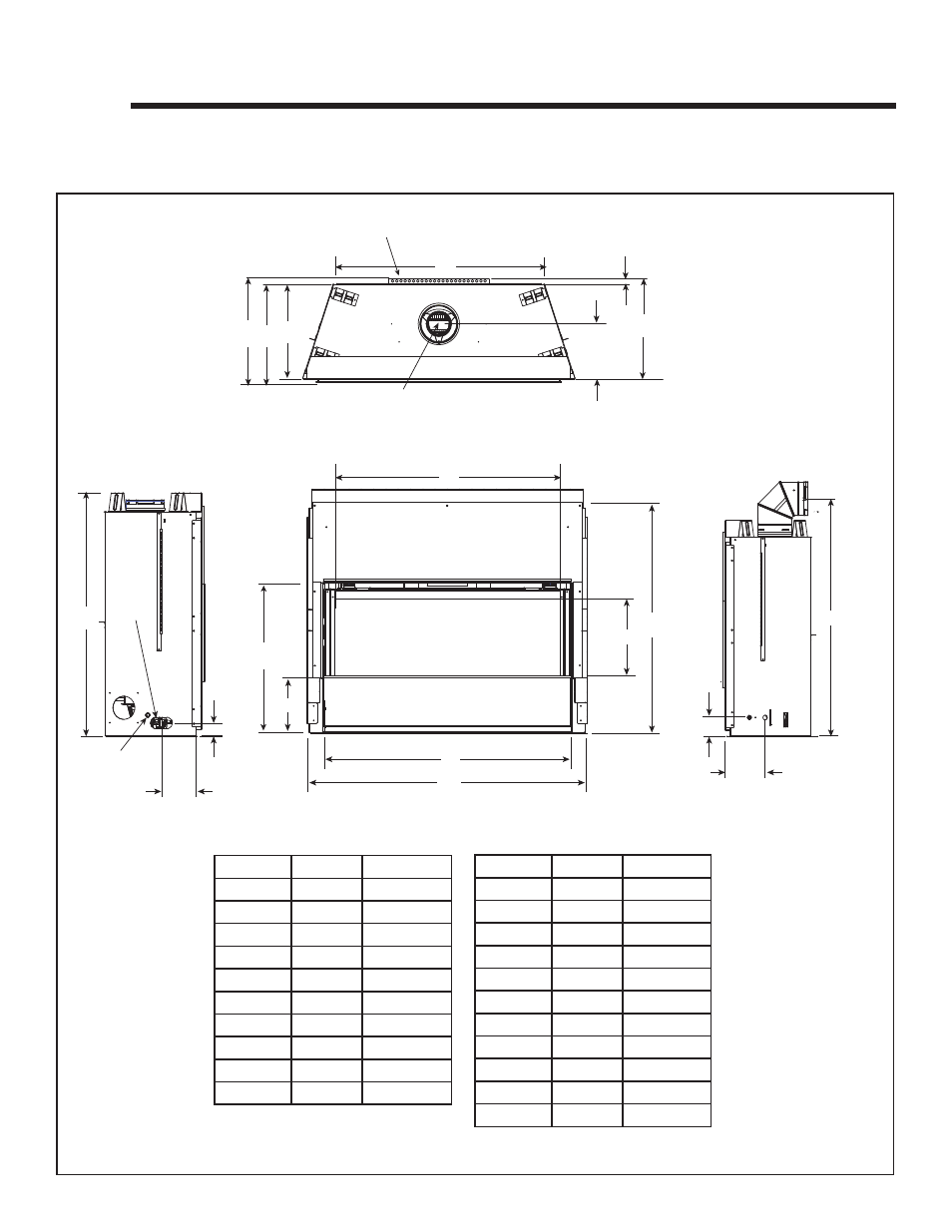 Reference materials, A. appliance dimension diagram | Heat & Glo Fireplace Heat & Glo SLR-C (COSMO) User Manual | Page 62 / 71