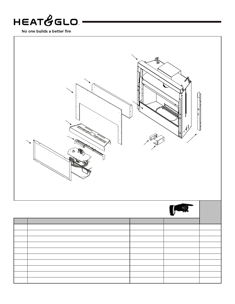 Slr-c (cosmo) | Heat & Glo Fireplace Heat & Glo SLR-C (COSMO) User Manual | Page 68 / 71