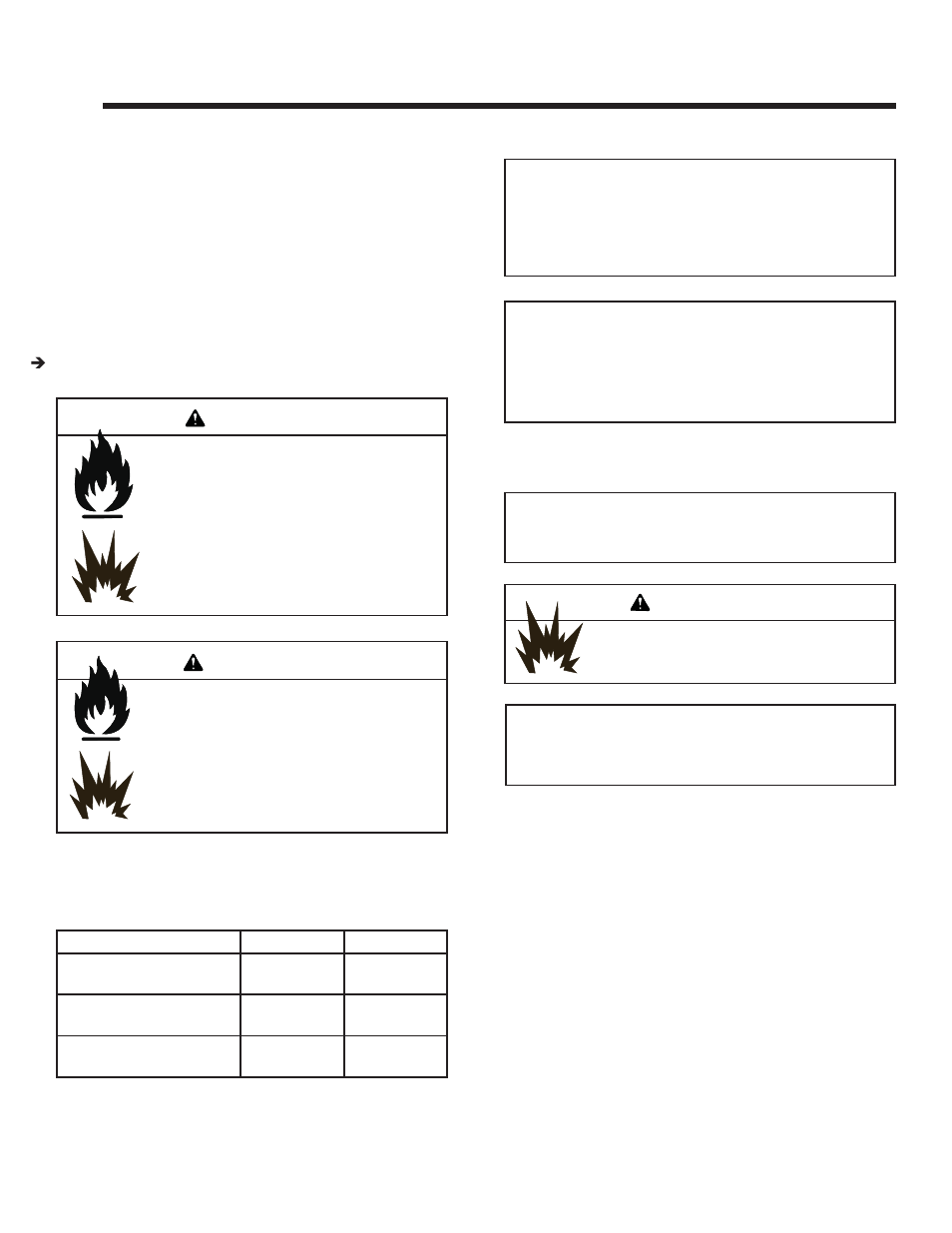 Gas information, Warning | Heat & Glo Fireplace BRAVO 704-902 User Manual | Page 27 / 58