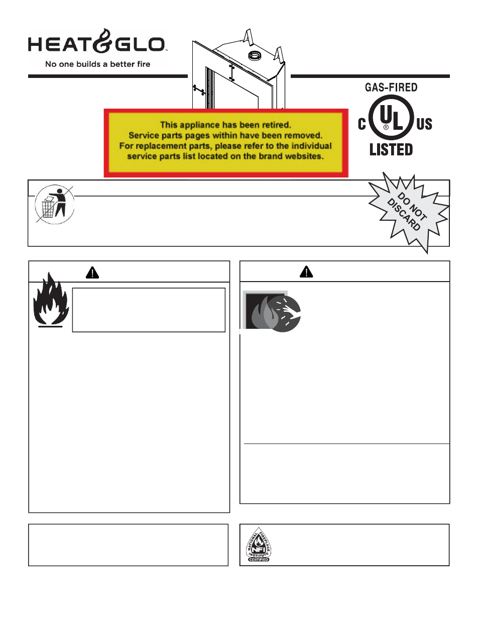 Heat & Glo Fireplace LUX60 User Manual | 60 pages