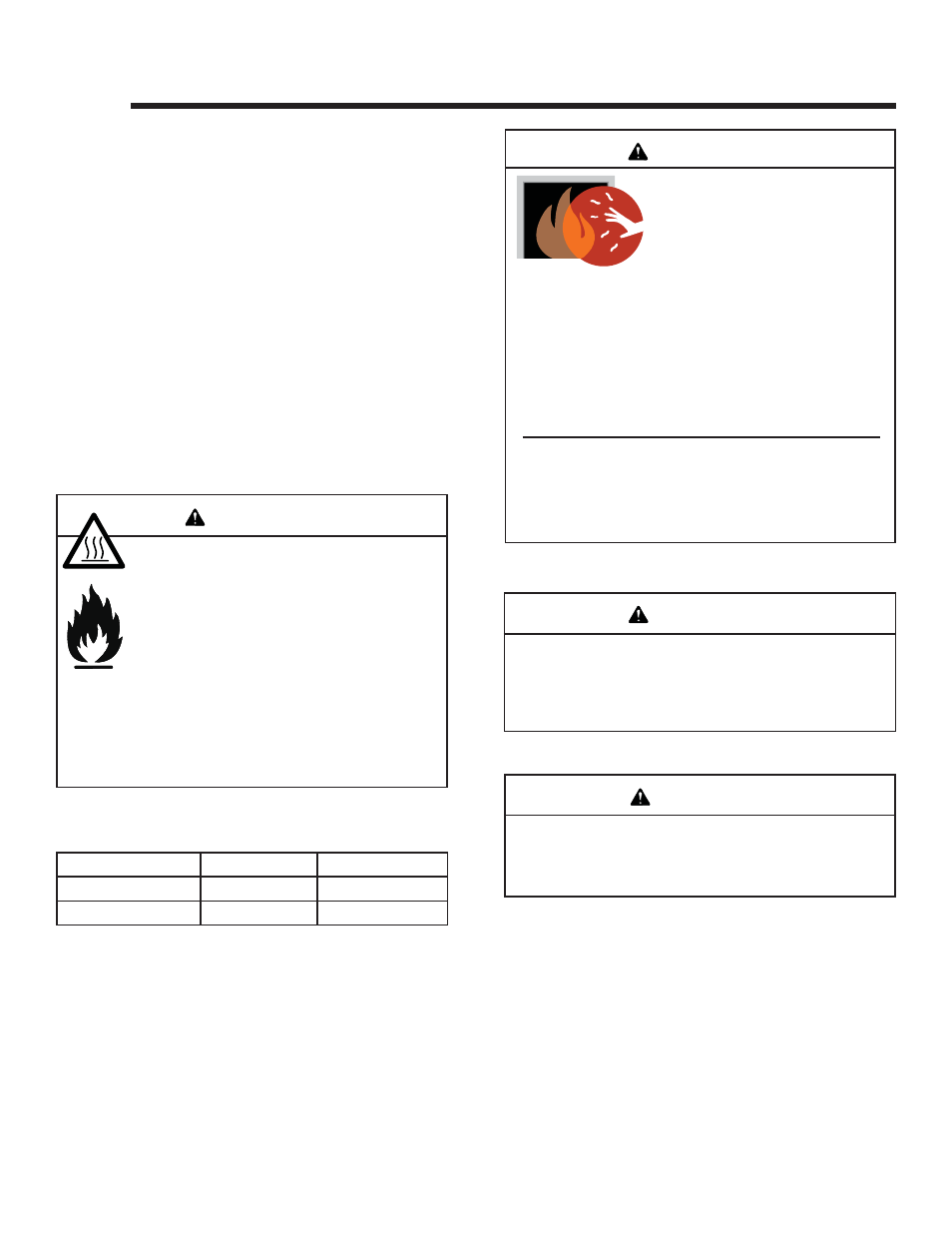 Operating instructions, Warning | Heat & Glo Fireplace CRESCENT II User Manual | Page 37 / 52