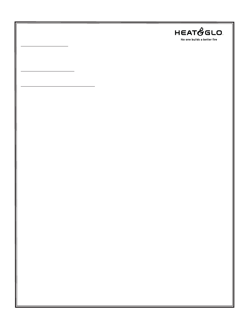 Heat & Glo Fireplace CRESCENT II User Manual | Page 51 / 52