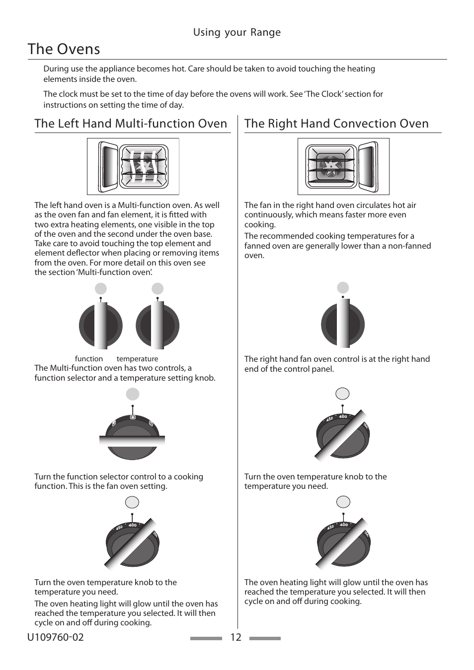 The ovens | Heartland Bakeware U109760-02 User Manual | Page 12 / 56