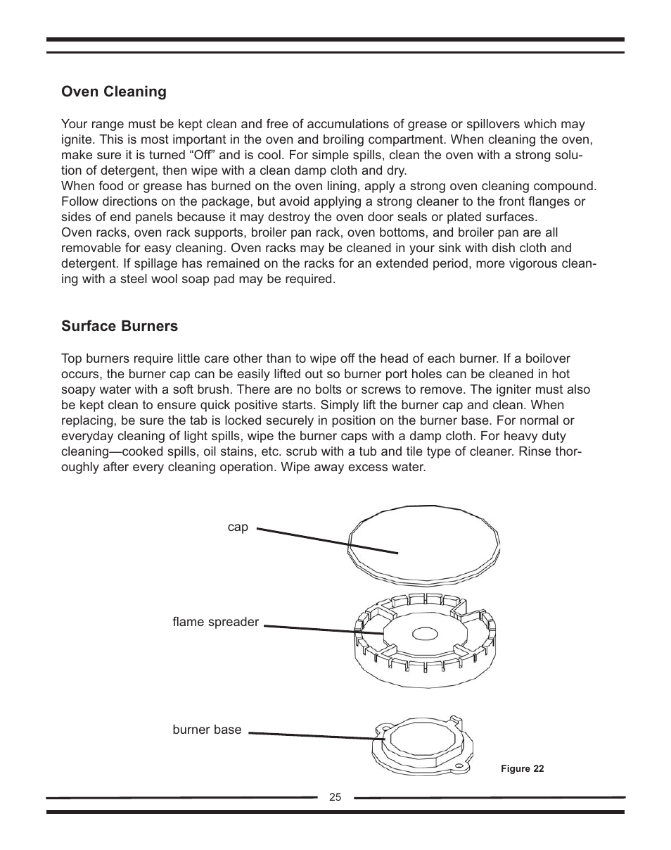 Heartland Bakeware 9200/7200 User Manual | Page 25 / 38