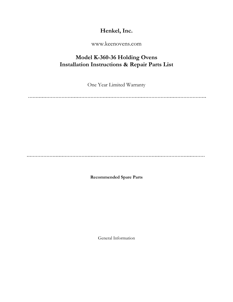 Henkel, inc | Henkel KEEN K-360-36 User Manual | Page 2 / 5
