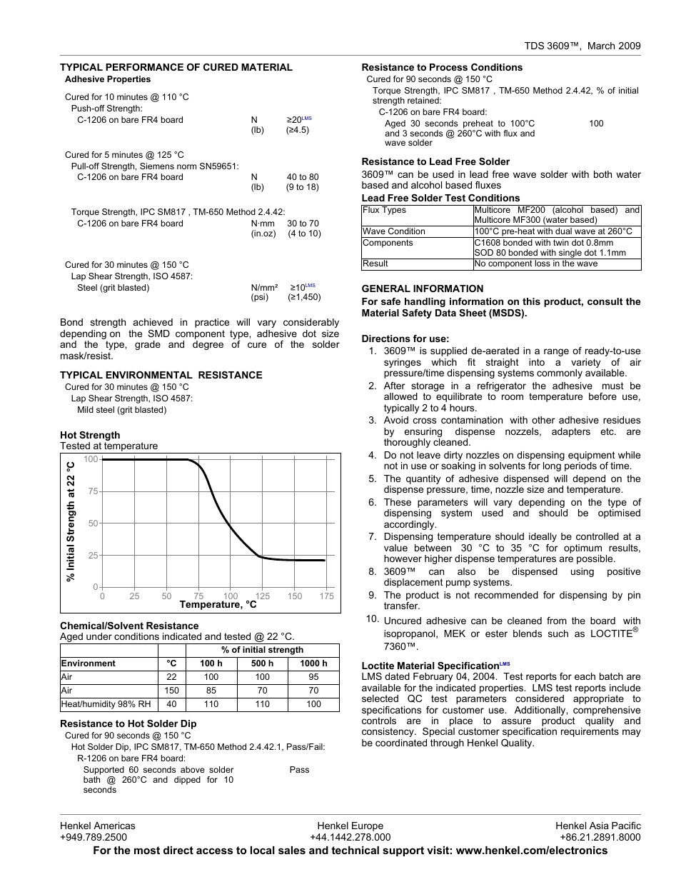 Henkel 3609TM User Manual | Page 2 / 3