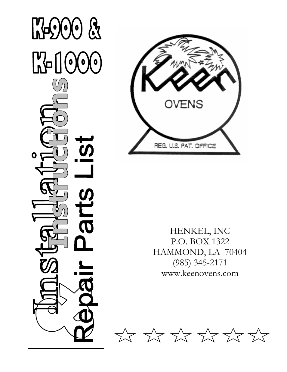 Henkel K-900 User Manual | 10 pages