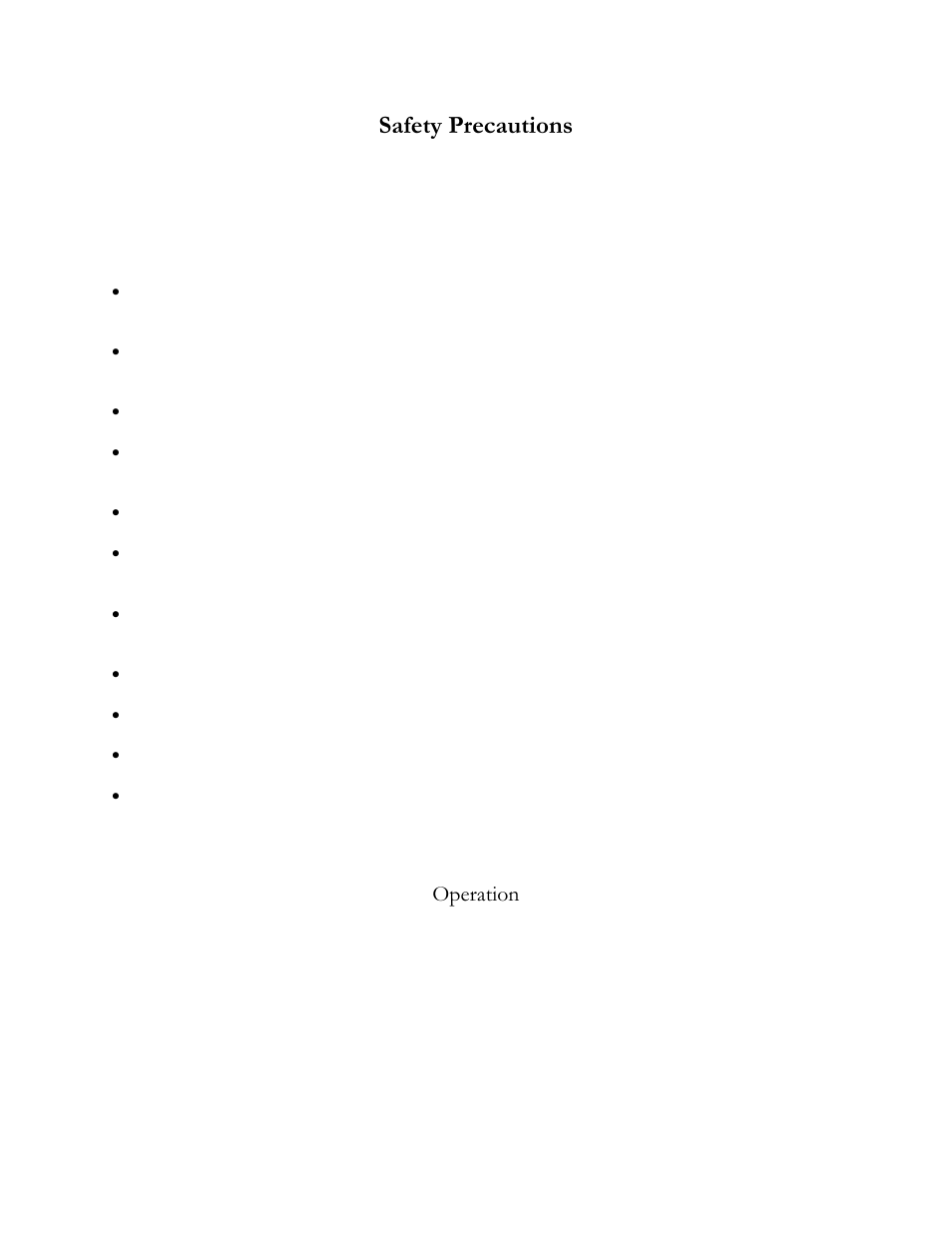 Safety precautions, Save these safety instructions, Operation | Henkel K-900 User Manual | Page 4 / 10