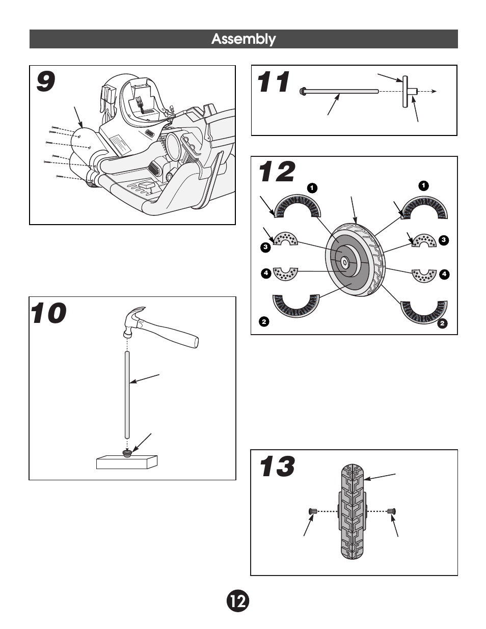 Assembly | Harley-Davidson 74298 User Manual | Page 12 / 32