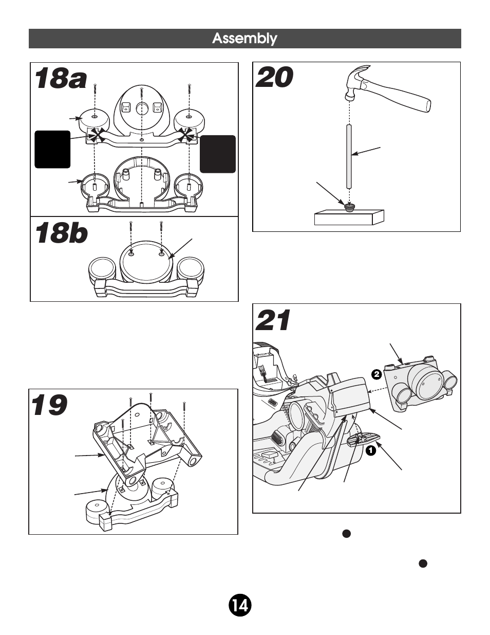 18a 18b, Assembly | Harley-Davidson 74298 User Manual | Page 14 / 32
