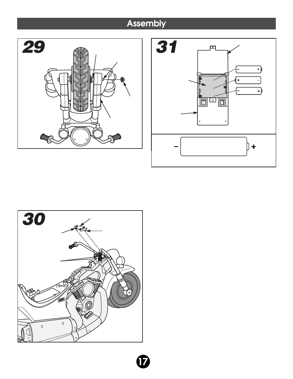 Assembly | Harley-Davidson 74298 User Manual | Page 17 / 32