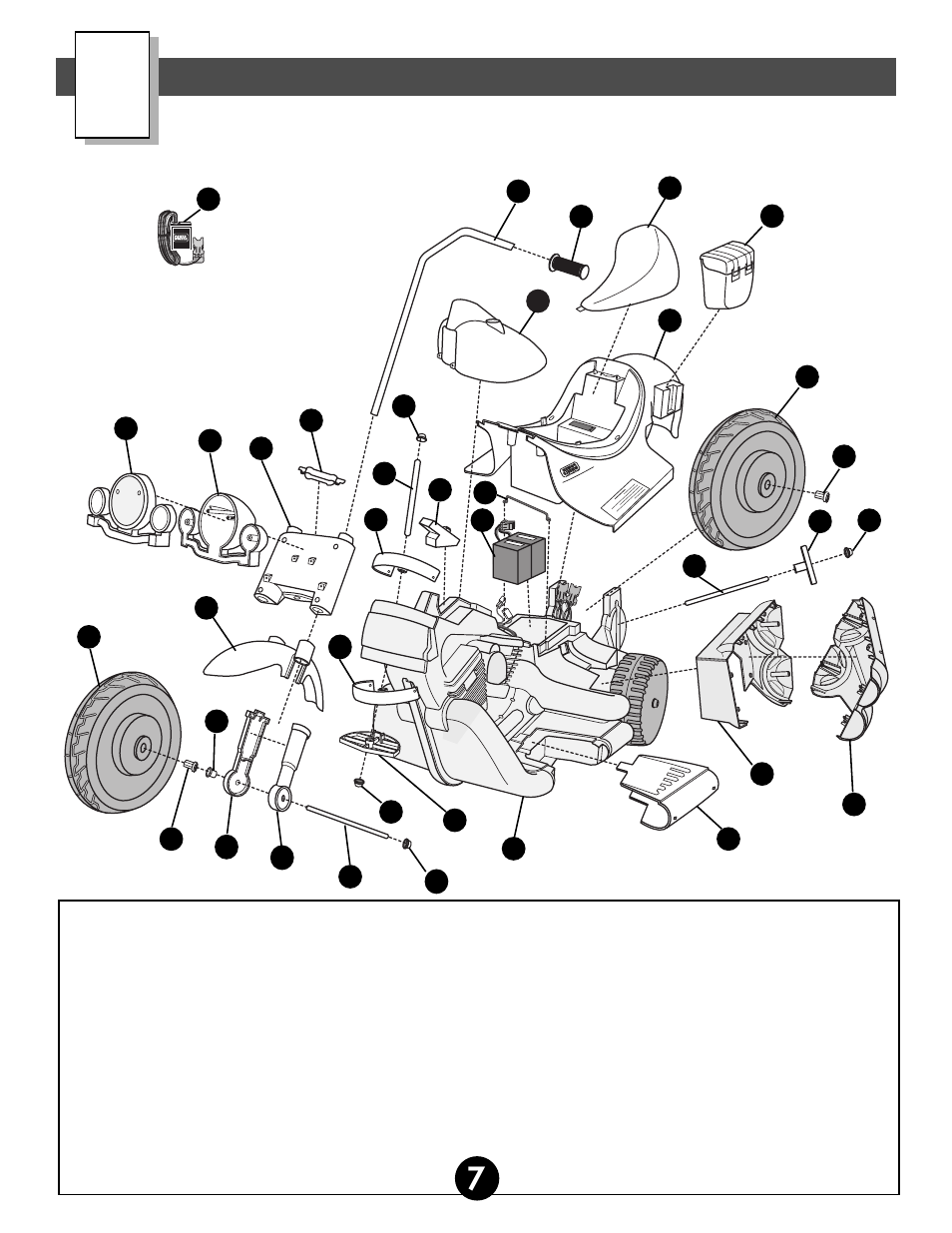 Parts diagram | Harley-Davidson 74298 User Manual | Page 7 / 32