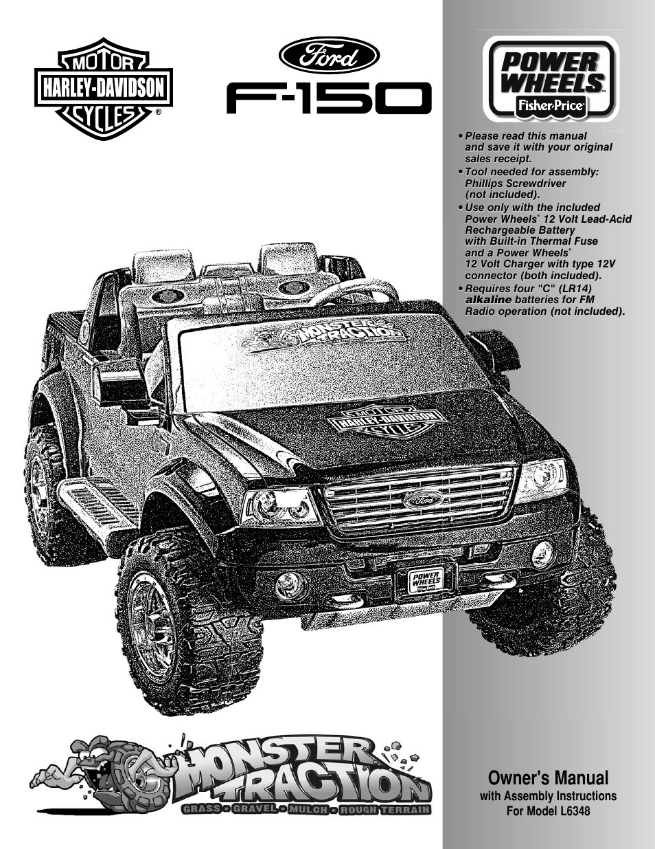 Harley-Davidson FORD F-150 L6348 User Manual | 28 pages
